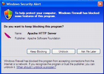 windows xp firewall